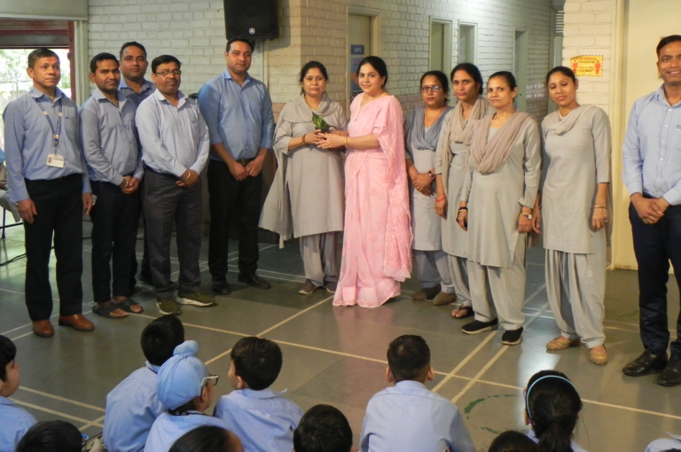 An empathetic leader showing the way : Principal’s Day Celebration at SJS